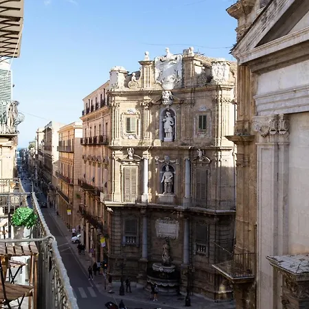 Apartment Guesthost - Quattro Canti Charming Flat Palermo